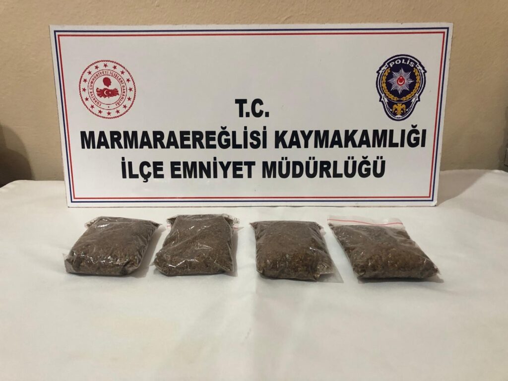 MARMARA EREĞLİSİ’NDE UYUŞTURUCU OPERASYONU: TORBACI SUÇ ÜSTÜ YAKALANDI