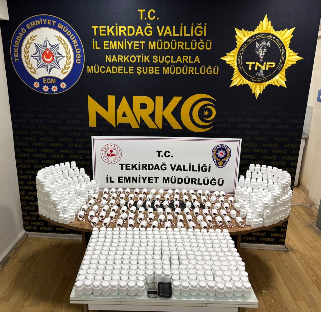TEKİRDAĞ’DA UYUŞTURUCU OPERASYONU