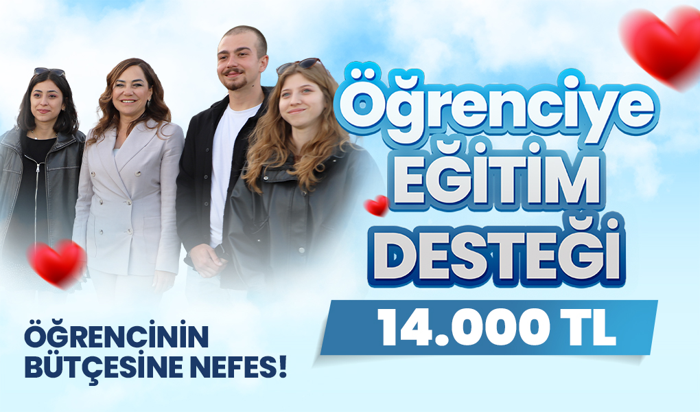 CANDAN BAŞKAN’DAN ÜNİVERSİTELİ GENÇLERE 14 BİN LİRALIK BURS MÜJDESİ