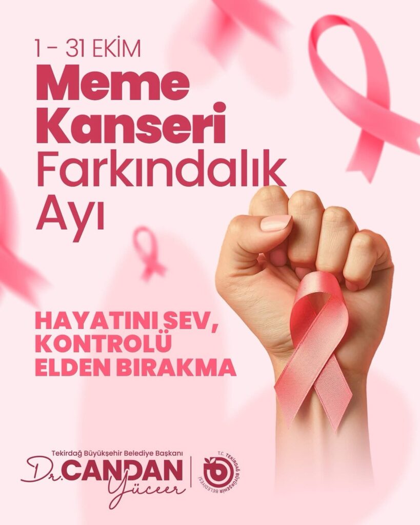 EKİM AYI MEME KANSERİ FARKINDALIK AYI: ERKEN TEŞHİS HAYAT KURTARIR