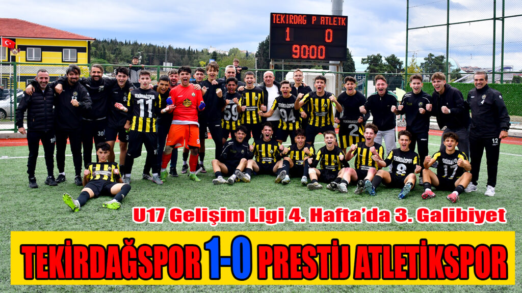 TEKİRDAĞSPOR 1-0 PRESTİJ ATLETİKSPOR