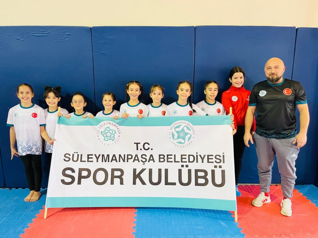 Süleymanpaşalı Minik Cimnastikçilerden Büyük Başarı