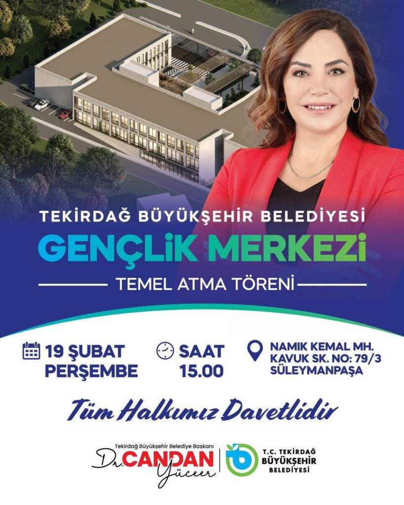 GENÇLİK MERKEZİ TEMEL ATMA TÖRENİ