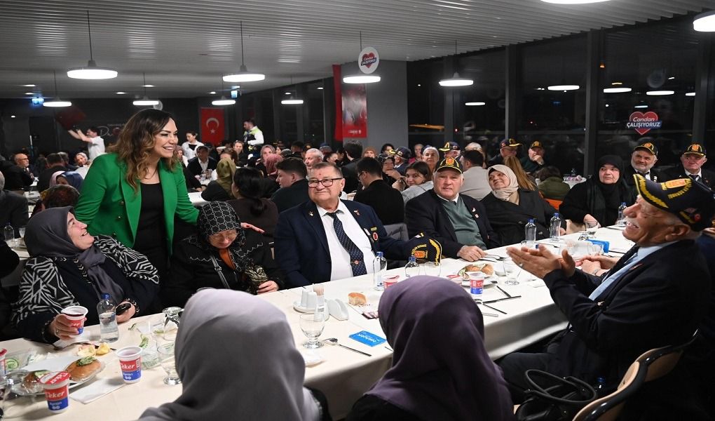 CANDAN BAŞKAN İLK İFTARDA ŞEHİT AİLELERİ VE GAZİLERLE BULUŞTU