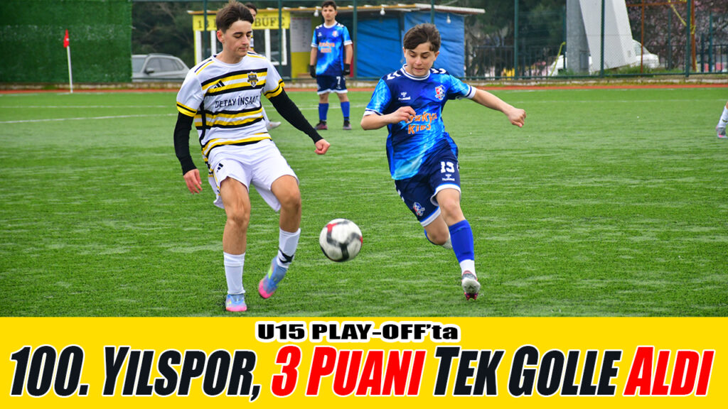 100. YILSPOR, 3 PUANI TEK GOLLE ALDI 1-0