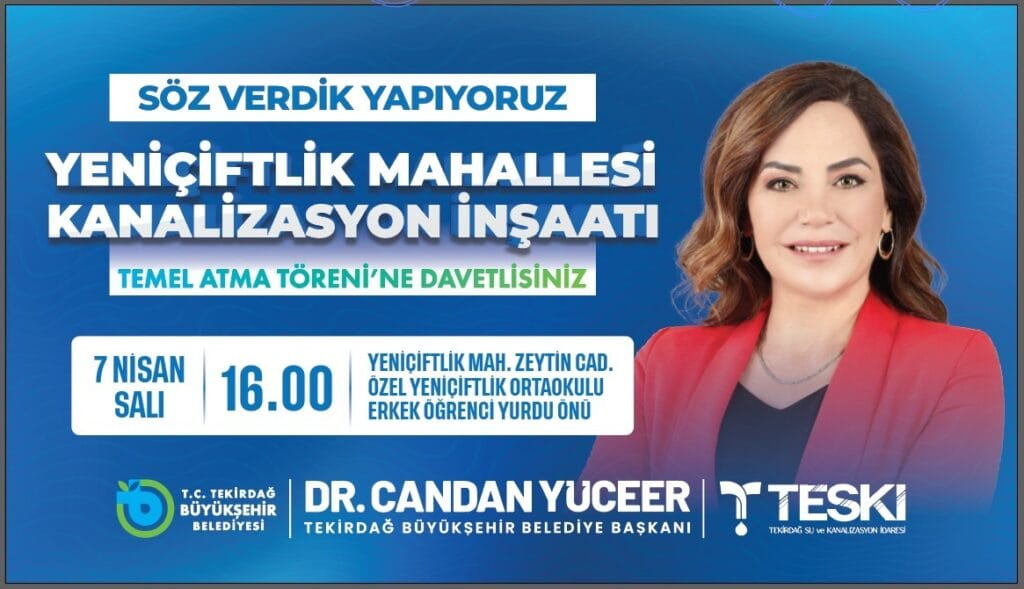 MARMARAEREĞLİSİ’NDE YILLARIN ALTYAPI SORUNU ÇÖZÜLÜYOR TESKİ VE BÜYÜKŞEHİR’DEN DEV YATIRIM ATAĞI