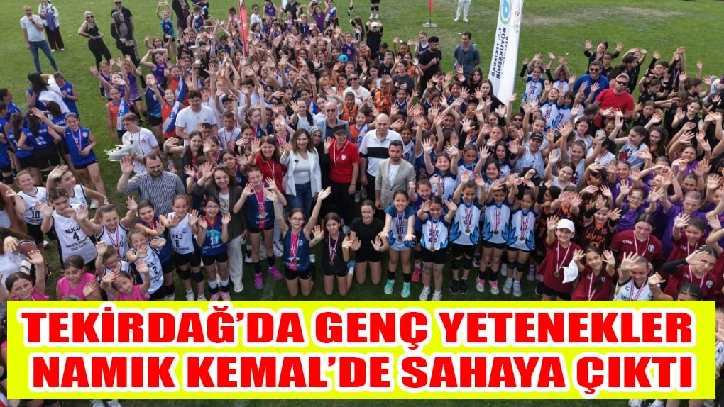 TEKİRDAĞ’DA GENÇ YETENEKLER SAHAYA ÇIKTI