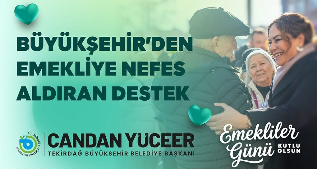 BÜYÜKŞEHİR’DEN EMEKLİYE NEFES ALDIRAN DESTEK