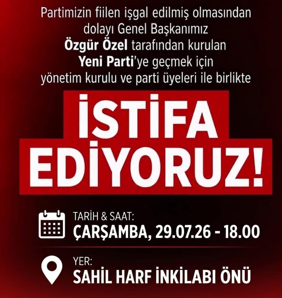 TOPLUCA İSTİFA