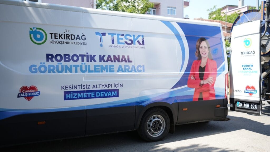 TESKİ’DEN ALTYAPIDA YÜKSEK TEKNOLOJİ HAMLESİ:  ROBOTİK KANAL GÖRÜNTÜLEME ARACI İLE ARIZALAR KAZI YAPMADAN TESPİT EDİLİYOR
