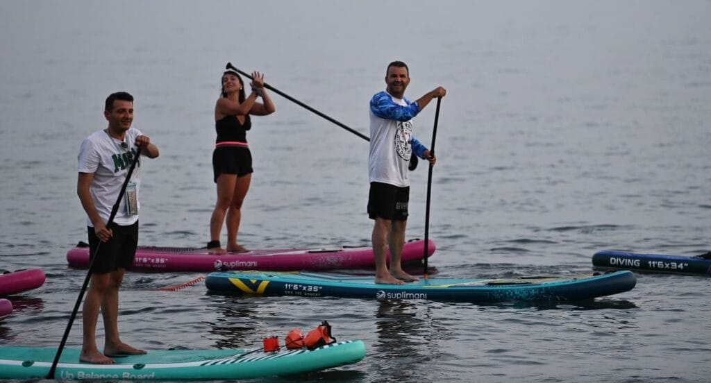 Alkaya Sahilinde SUP Board İskelesi Hizmete Girdi