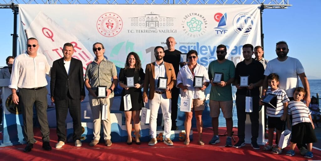 10.Uluslararası Süleymanpaşa Cup Yelken Yarışları Ödül Töreniyle Sona Erdi
