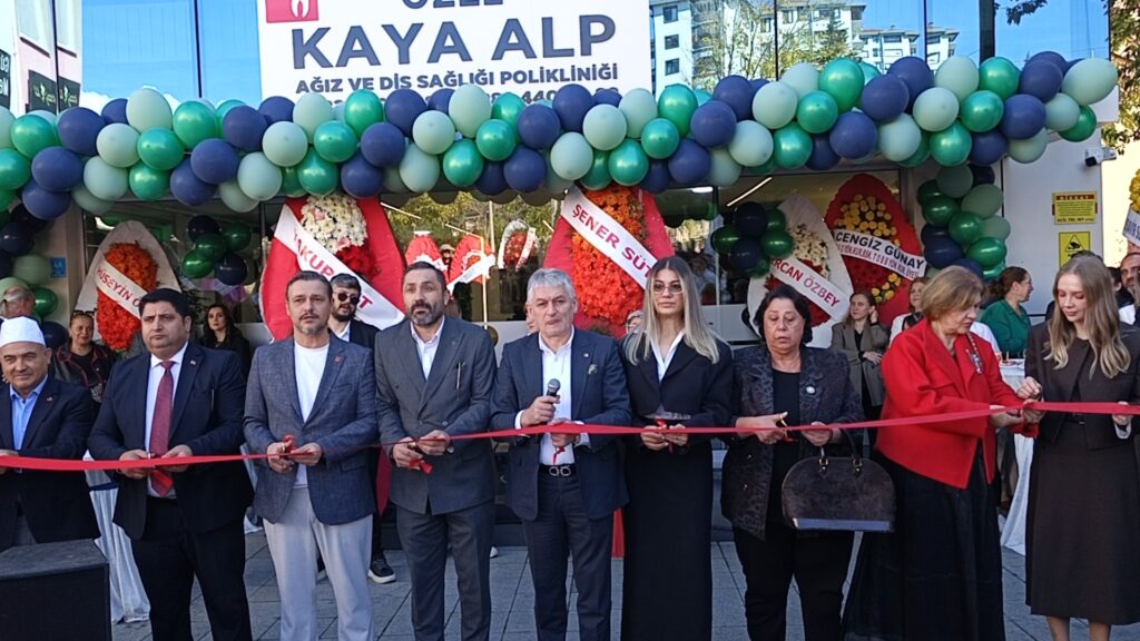 ÖZEL KAYAALP AĞIZ VE DİŞ SAĞLIĞI POLİKLİNİĞİ HÜRRİYET MAHALLESİ’NDE AÇILDI